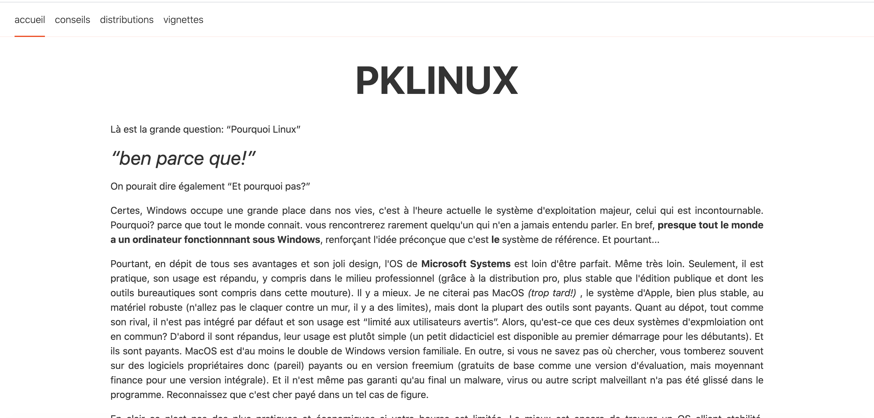 pklinux